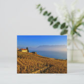 Lavauxの地域、ヴォー州、スイス連邦共和国 ポストカード (スタンド正面)