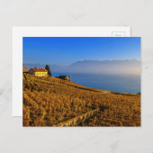 Lavauxの地域、ヴォー州、スイス連邦共和国 ポストカード (正面/裏面)