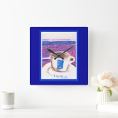 LaVazzaの時計 スクエア壁時計 (ホーム)