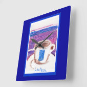 LaVazzaの時計 スクエア壁時計 (傾斜)