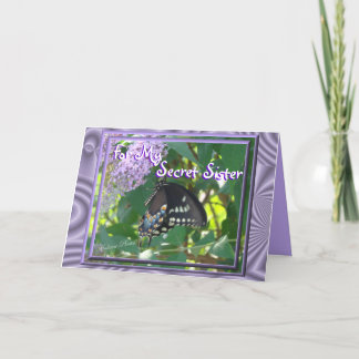 LavBfly秘密の姉妹はカスタマイズ カード