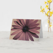 Lavendarのデイジー カード (黄色い花)