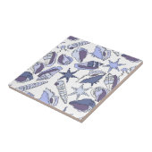 Lavendarの貝殻 タイル (側面)