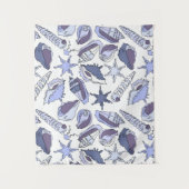 Lavendarの貝殻 タペストリー (正面)