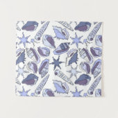 Lavendarの貝殻 タペストリー (正面(横))