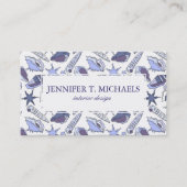 Lavendarの貝殻 名刺 (正面)