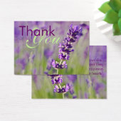 Lavendar ・ありがとうProfilecard (デスク)