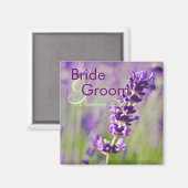 Lavendar ・日付マグネットの保存 マグネット (正面/裏面)