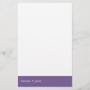 Lavendar Banner ::文房具 便箋