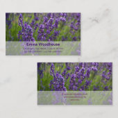 Lavendar | Lavendel 名刺 (正面/裏面)
