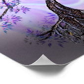 Lavendar Tree of Lifeポスター ポスター (角)