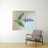 Lavendel Blume in glänzender Eleganz タペストリー (インサイチュ(横))