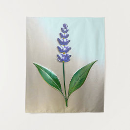 Lavendel Blume in glänzender Eleganz タペストリー