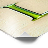 Lavendel Blume in glänzender Eleganz フォトプリント (角)