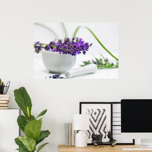 Lavendel Duft ポスター (ホームオフィス)