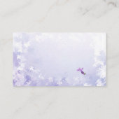 Lavendel visitenkarte 名刺 (裏面)