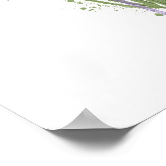 Lavender ポスター (角)