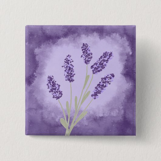 Lavender 缶バッジ (正面)