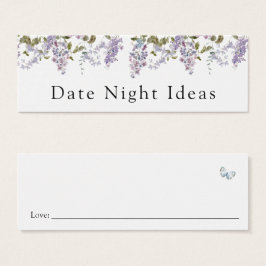 Lavender and Lilacs Night Idea Card