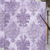 Lavender Baroque Scroll 薄葉紙