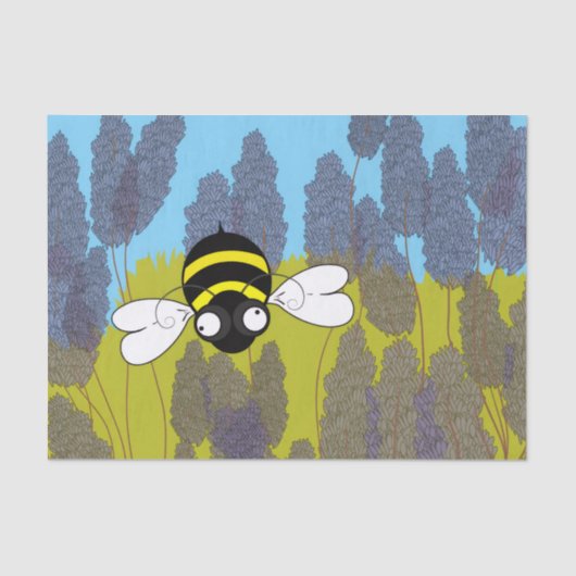 Lavender Bliss Tissue Paper 薄葉紙 (正面)