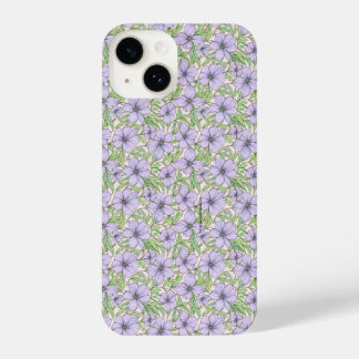 Lavender Bloom Floral iPhone 14ケース