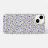 Lavender Bloom Floral iPhoneケース (裏面横)
