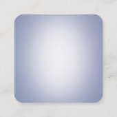 Lavender Blue Spring Florals Enclosure Card エンクロージャーカード (裏面)