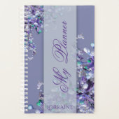 Lavender Blue Spring  Lilacs Planner プランナー手帳 (正面)