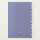 Lavender Blue Spring  Lilacs Planner プランナー手帳 (裏面)