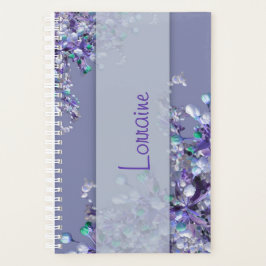 Lavender Blue Spring  Lilacs Planner プランナー手帳