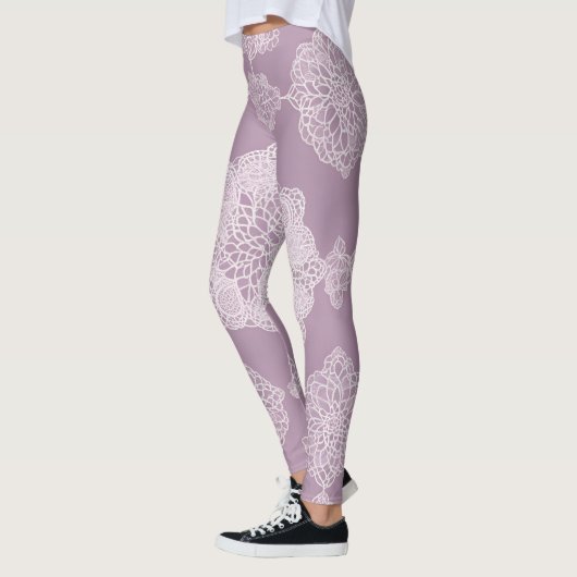 Lavender Blush AI art  レギンス (左)