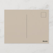 Lavender Botanical Pattern Postcard ポストカード (裏面)