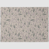 Lavender Botanical Pattern Tissue Paper 薄葉紙 (正面)