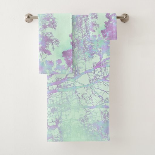 Lavender Broadleaf Mist バスタオルセット (インサイチュ)