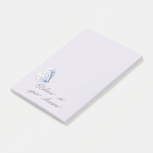 Lavender Butterfly Dreams ポストイット (アングル)