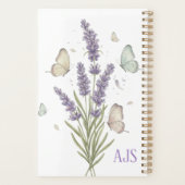 Lavender Butterfly – Elegant Academic Gift for Her プランナー手帳 (裏面)