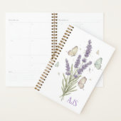 Lavender & Butterfly Planner - Elegant & Serene プランナー手帳 (ディスプレー)