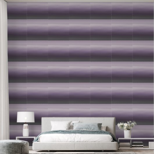 Lavender & Charcoal Gray AI art  壁紙 (寝室)
