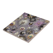 Lavender Diamond Mid Century Modern  タイル (側面)