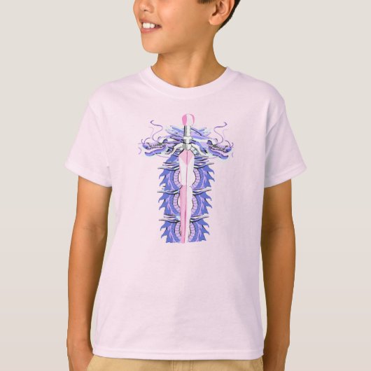Lavender Dragon Sword Tシャツ (正面)