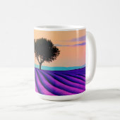 Lavender Dreams コーヒーマグカップ (正面右)