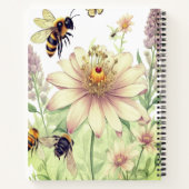 Lavender Dreams Botanical Journal ノートブック (裏面)