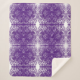 lavender dreams sherpa blanket シェルパブランケット