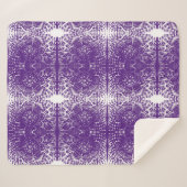 lavender dreams sherpa blanket シェルパブランケット (正面(横))