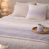 Lavender Dusk Fade Sherpa Blanket シェルパブランケット