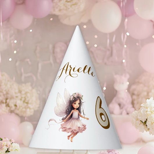 Lavender Fairy wildflower pixie birthday パーティーハット