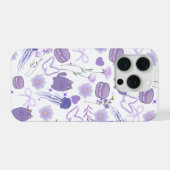Lavender Fantasy Phone Case iPhoneケース (裏面横)