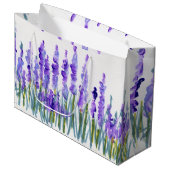 Lavender Field Gift Bag ラージペーパーバッグ (正面アングル)