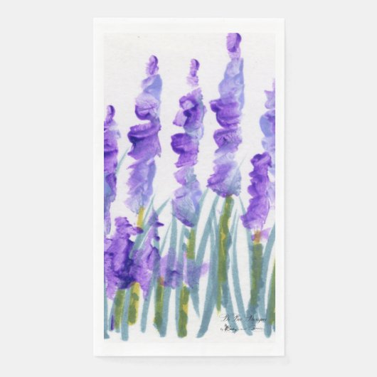 Lavender Field Guest Towel (正面)